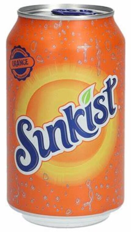 Sunkist Orange Can
