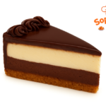 Tuxedo Cheese Cake Slice