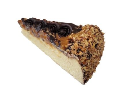 Texas Turtle Cheese Cake Slice