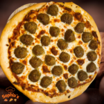 Meatball Pizza