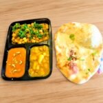 Lahori Channa, Alo Tarkari and Suji Halwa with Naan - SINGLE SERVING