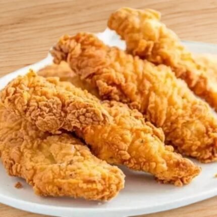 Crispy Chicken Tenders with Fries