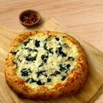 Spinach Alfredo Pizza
