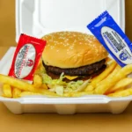 Double Beef Burger W Cheese + Fries + Soda Can