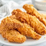 Crispy Chicken Tenders with Fries